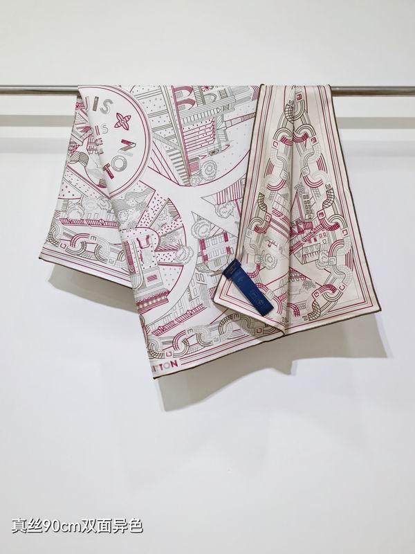 LV Silk Scarf 90X90cm E082520